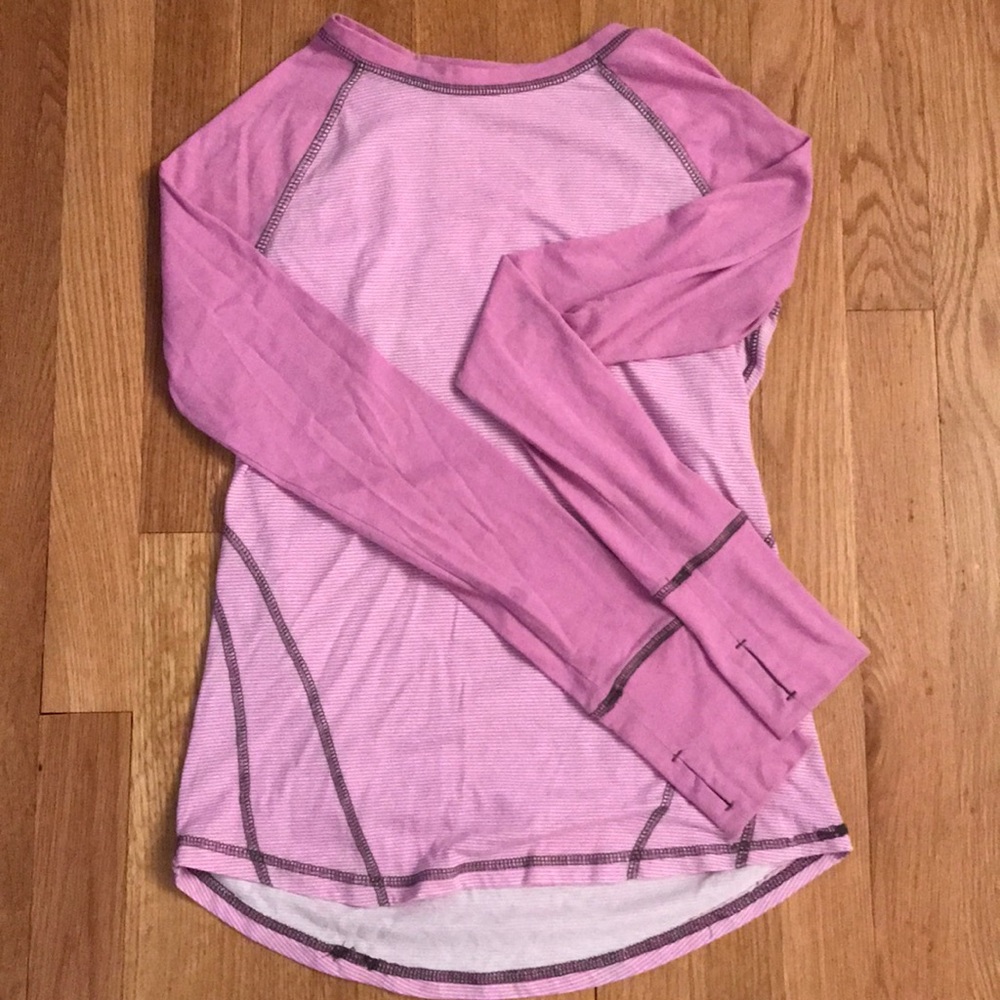 Purple sports shirt